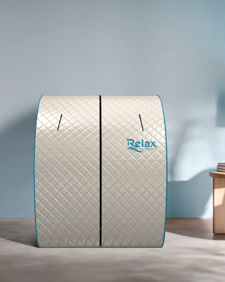 Relax Sauna - Far Infrared Sauna (Silver)